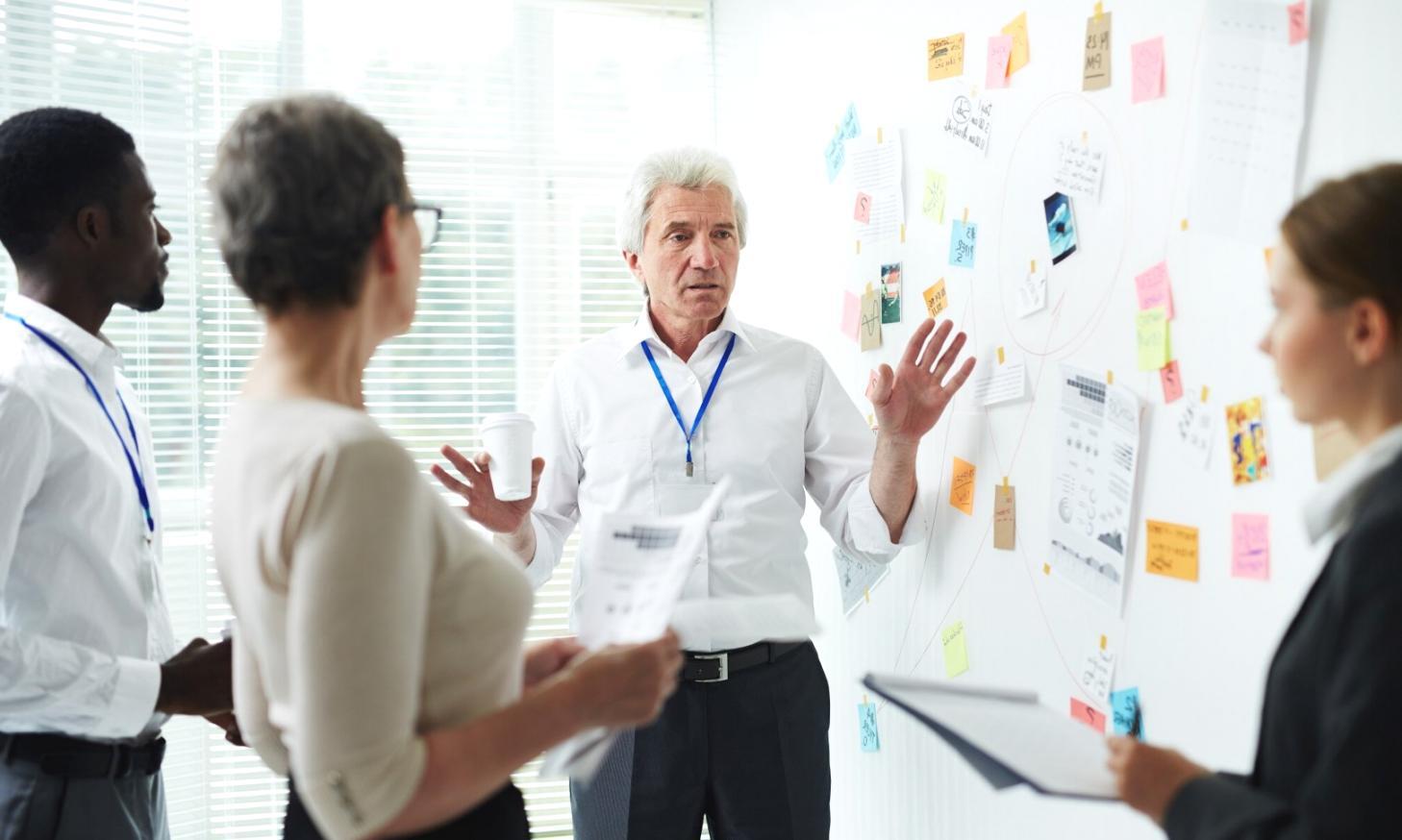 Sesión de análisis con cliente